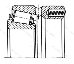 Подшипник  17722 размер 110x170x73