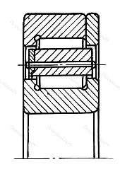 Подшипник  22320 размер 100x215x47 от производителя  SKF