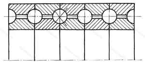Модификация подшипника 296712 размер 60x105x175 ГПЗ-11