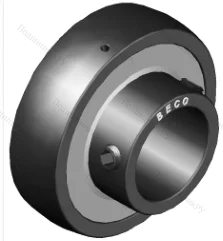 Высокотемпературный корпусной подшипник UC 215 BHTS ZZ GR CG 350° BECO в Нижневартовске