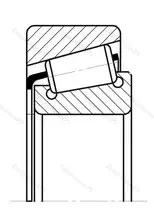 Модификация подшипника 3007710 размер 50x85x26 ГПЗ-34