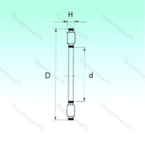 Подшипник роликовый упорный K 81156-M
