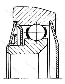 Подшипник  260811 размер 55x109,2x21