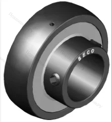 Высокотемпературный корпусной подшипник UC 214 BHTS ZZ 280° BECO в Нижневартовске