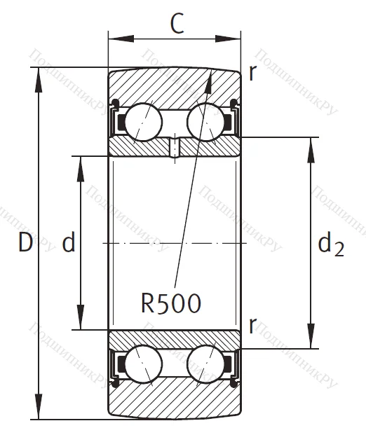 Подшипник LR 5201 2RS