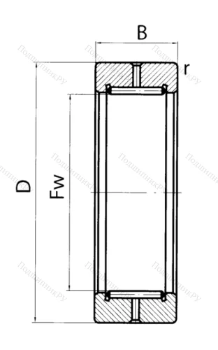 Подшипник RNAV 4003 (4024103 ГОСТ) в Нижневартовске