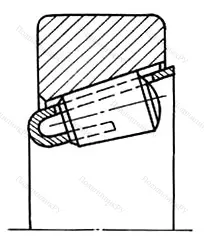 Модификация подшипника 8-977909К1 размер 46,673x72x17,2