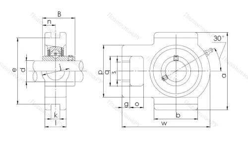 Подшипниковый узел UCT 210 в Нижневартовске