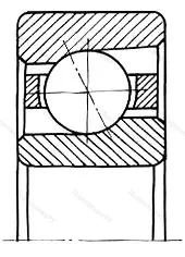 Подшипник  26216 размер 80x140x26,5