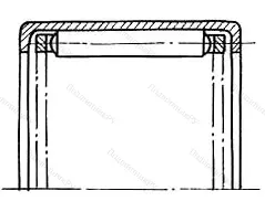 Модификация подшипника ск202614Е размер 20x26x14 от производителя  ЕПК