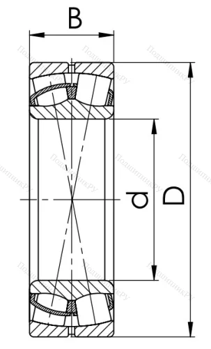 Сферический роликовый подшипник 53514 АН (22214 CW 33) в Нижневартовске