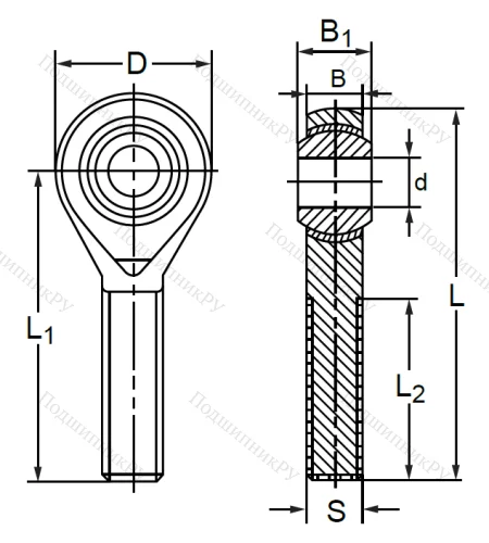 Шарнирная головка POS 8 L в Нижневартовске