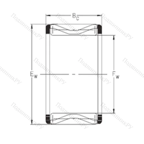 Подшипник игольчатый радиальный
