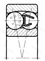 Модификация подшипника 1610 размер 50x110x40 ГПЗ-23