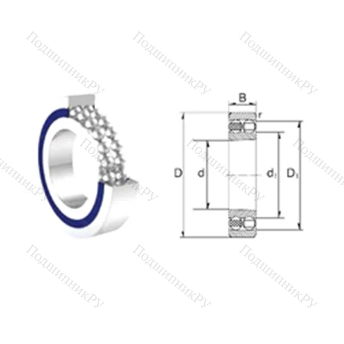 Подшипник шариковый радиальный самоцентрирующийся 2200