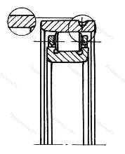 Модификация подшипника 5-1272932Р1У размер 160x220x28 от производителя  ГПЗ-4