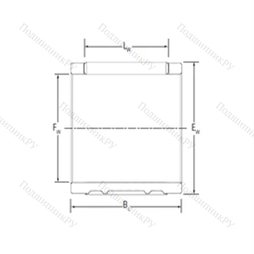Подшипник игольчатый радиальный RE 162123AL 2