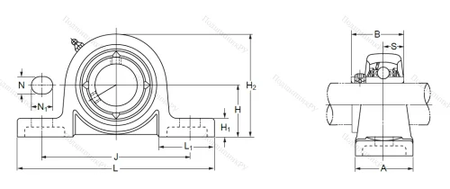 Подшипниковый узел UCP 205 в Нижневартовске