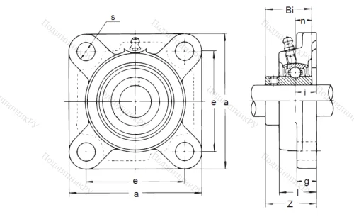Подшипниковый узел UCF 310 в Нижневартовске