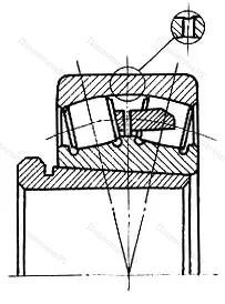 Модификация подшипника 73612 размер 60x140x48/64 ГПЗ-6