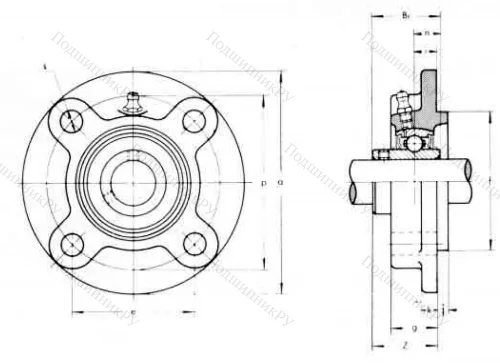 Подшипниковый корпус FC 217 ASAHI в Нижневартовске