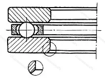 Модификация подшипника 90083/670 размер 670x1000x200