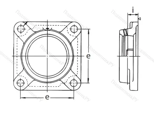 Подшипниковый корпус F 205 ASAHI в Нижневартовске