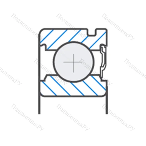 Подшипник шариковый радиальный AB 12203S 02