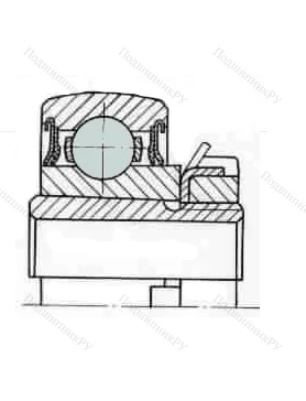 Шариковый однорядный подшипник 1680204 в Нижневартовске