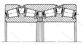 Модификация подшипника 6-77788ХМ размер 440x650x353,5 от производителя  ГПЗ-23
