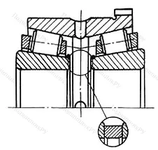 Модификация подшипника 34-697724Л размер 120x180/188x96,8