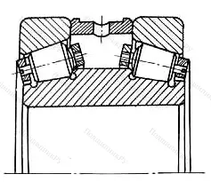 Подшипник  847180 размер 400x600x189/190 от производителя  ГПЗ-9