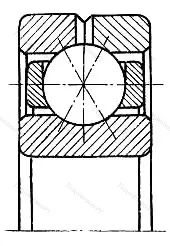 Подшипник  116234 (Q 234) размер 170x310x52