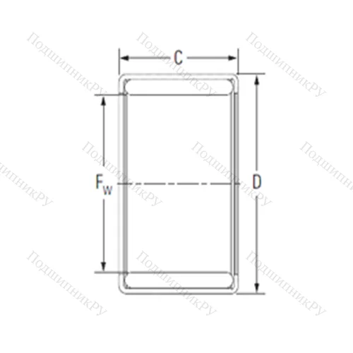 Подшипник игольчатый радиальный 18YM 2416 от производителя  KOYO