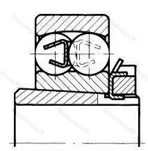 Модификация подшипника 6-11312 размер 60x140x33/50