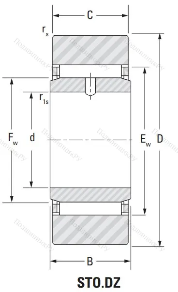 Подшипник STO 15 DZ