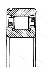 Модификация подшипника 20-322220К2 размер 100x180x34 от производителя  ГПЗ-4