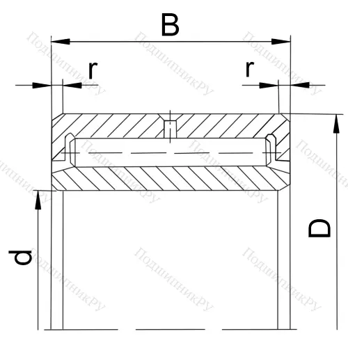 Подшипник 4074904 (NAV 4904) в Нижневартовске