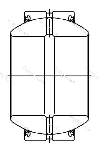 Шарнирный подшипник GE 15 ES 2RS в Нижневартовске