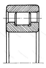 Подшипник  802218 размер 90x160x30 от производителя  ГПЗ-4