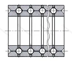 Модификация подшипника 128713 размер 65x128x351,5