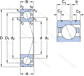 Подшипник 7032 CD/P 4AL в Нижневартовске