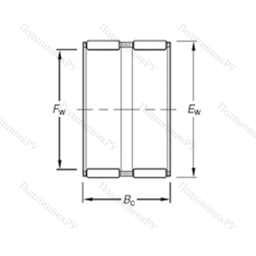 Подшипник игольчатый радиальный