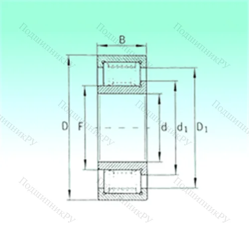 Подшипник роликовый радиальный ZSL 192305