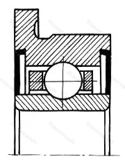 Модификация подшипника 880756 