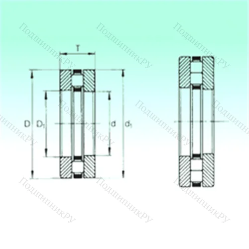 Подшипник роликовый упорный 89424-M