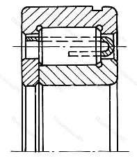 Подшипник  692720 размер 100x220x73