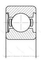 Подшипник 6220 Z размер 100x180x34 от производителя  SKF