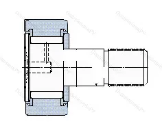 Модификация подшипника кнс35РР размер 16x35x18/52 от производителя  ГПЗ-11