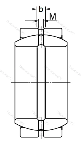 Шарнирный подшипник GE 60 ES в Нижневартовске